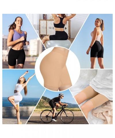 Slip Shorts Seamless Smooth Workout Yoga Bike Shorts for Women Under Dresses 3pack Nude+nude+nude 01 $15.65 Lingerie