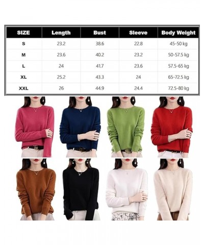 Cashmere Sweaters for Women, Cashmere Sweater Women, Cashmere Sweater, Women's Cashmere Sweater (Dark Green,XXL) Red XX-Large...