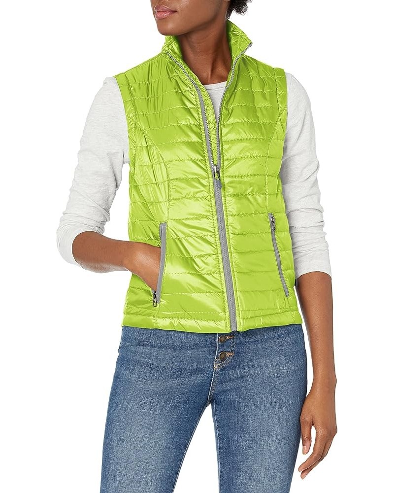 Women's Radius Quilted Vest Lime/Grey $19.36 Vests