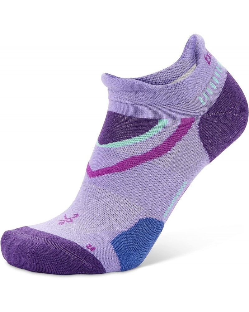 Ultraglide Cushioning Performance No Show Athletic Running Socks for Men and Women (1 Pair) Lavender/Charged Purple $11.36 Ac...