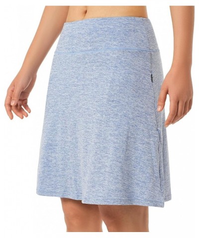 Women Skorts Skirts with Zipper Pockets,Athletic Golf Tennis Swim Skirts with 20" Knee Length for Women Light Denim $17.14 Sk...