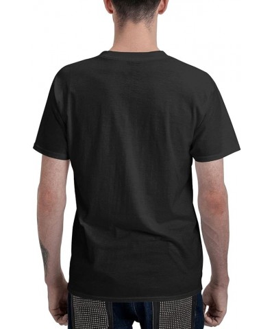 Men's Shirt T Shirts Short Sleeves Shirts for Men Women Adult Black Black-6 $6.89 T-Shirts