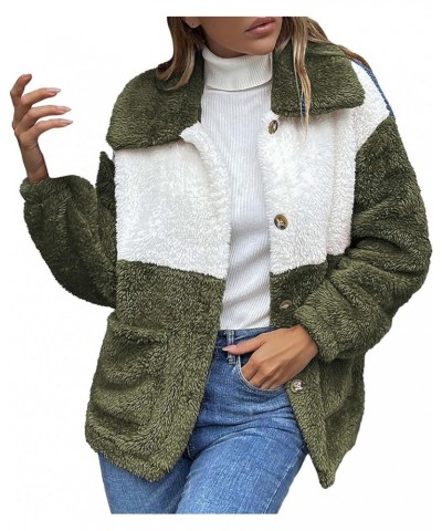 oversized hoodies for womens winter sweatshirt winter fitness work sweater lightweight turtleneck for women A-green $10.66 Ho...