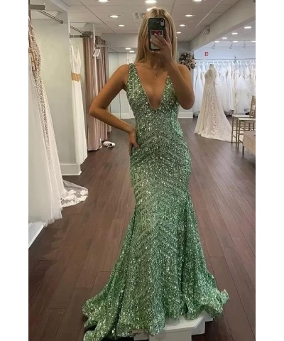 Sparkly One Shoulder Sequin Prom Dresses for Women Side Slit A Line Long Formal Evening Cocktail Gowns for Teens PU005 02-bur...