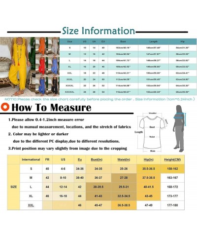 Jumpsuits for Women Retro Bohemian Art Loose Casual Large Suspender Jumpsuits Fashion Wide Leg Overalls Summer Rompers 01-bla...