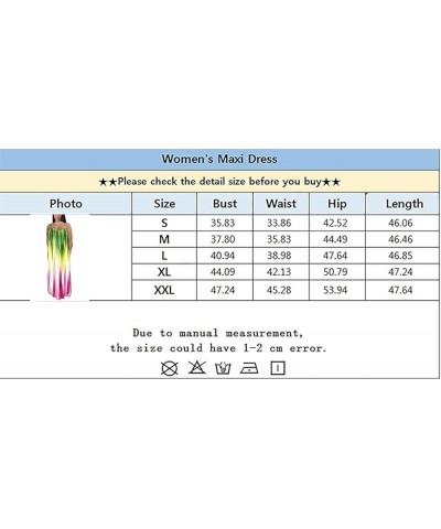 Women's Summer Casual Short Sleeve V Neck Tshirt Long Dress Loose Side Split Beach Maxi Dresses with Pocket 31-rose Green $17...