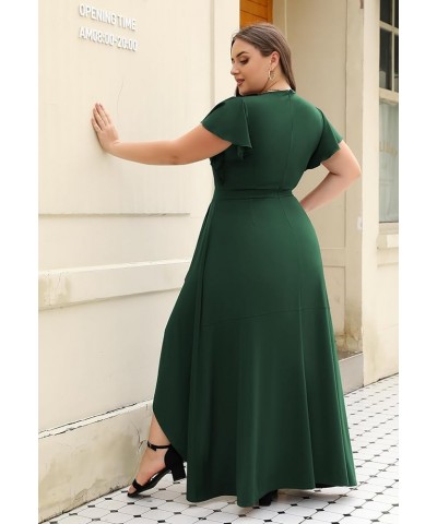 Plus Size Dresses for Women, Formal Evening Gown, Long Mermaid Style for Wedding Guest 05 - Green $26.09 Dresses