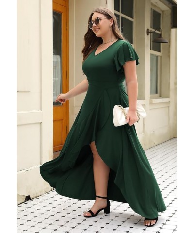 Plus Size Dresses for Women, Formal Evening Gown, Long Mermaid Style for Wedding Guest 05 - Green $26.09 Dresses