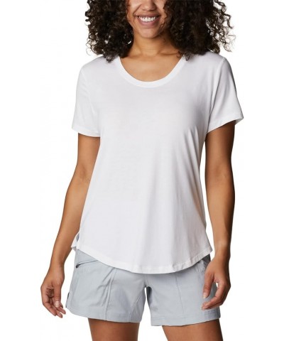 Women's Slack Water Knit Tee Ii White $14.69 Activewear