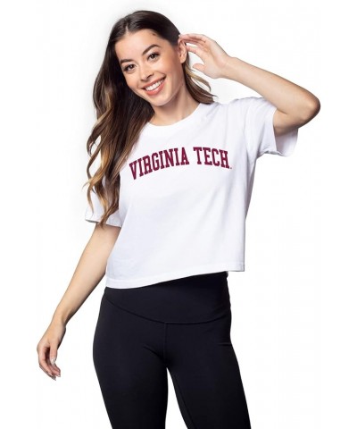 Women's Short 'N Sweet Tee Virginia Tech Hokies Small White $9.78 T-Shirts