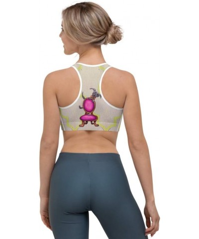 Racerback Sports Bra - Sports Bra for Women High Impact Workouts Low Impact Exercise Womens Sports Bra for Running Yellow $22...