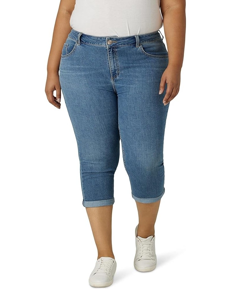 Women's Plus Size Legendary Capri Jean Soar $12.42 Jeans