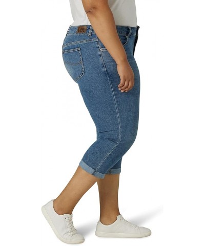 Women's Plus Size Legendary Capri Jean Soar $12.42 Jeans