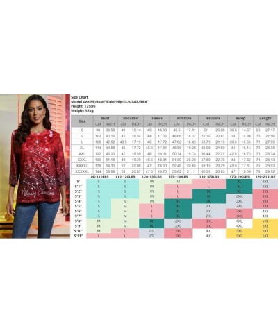 Summer Tops for Women, Womens Tops 3/4 Sleeve Crewneck Cute Shirts Casual Print Trendy Tops Summer T Shirt 3-multicolor $8.87...