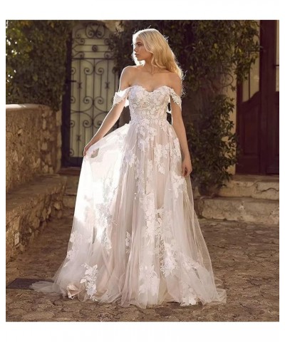 Women's Mermaid Wedding Dresses for Bride Sexy Tiered Ruffle Open Lace Appliques Bridal Gowns Style G-ivory $49.35 Dresses