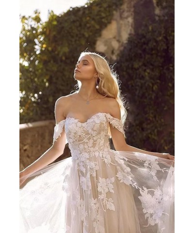 Women's Mermaid Wedding Dresses for Bride Sexy Tiered Ruffle Open Lace Appliques Bridal Gowns Style G-ivory $49.35 Dresses