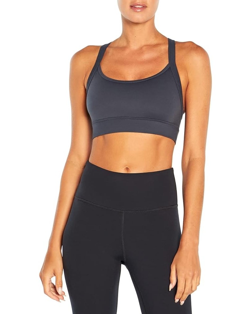 Lynn Racerback Medium Impact Sports Bra India Ink $12.18 Lingerie