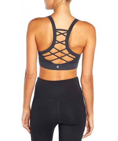 Lynn Racerback Medium Impact Sports Bra India Ink $12.18 Lingerie