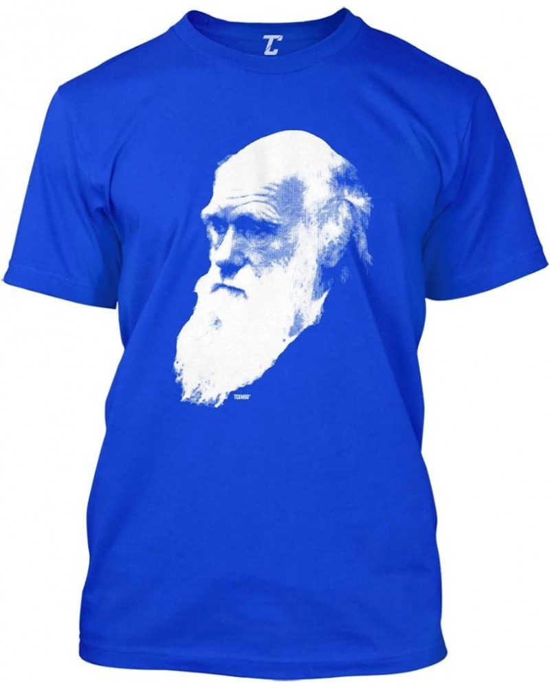 Charles Darwin - Theory of Evolution Men's T-Shirt Royal $10.10 T-Shirts