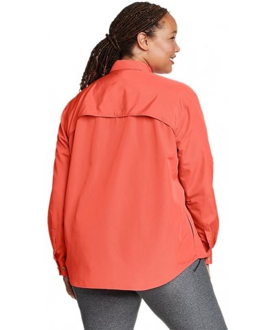 Women's UPF Guide Long-Sleeve Shirt Plus Coral $26.64 Shirts