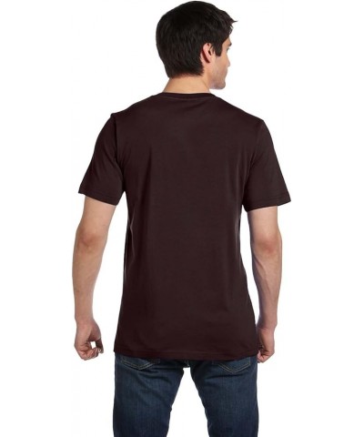 Bella USA Made Jersey V-Neck T-Shirt Brown $7.73 T-Shirts