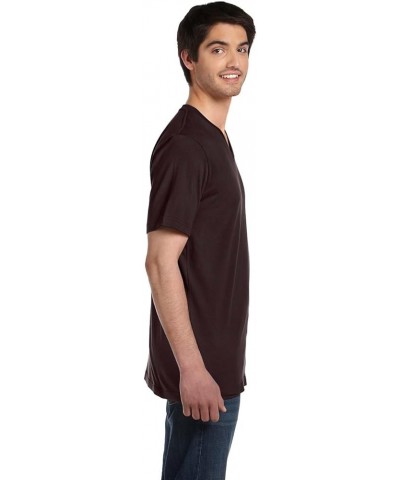 Bella USA Made Jersey V-Neck T-Shirt Brown $7.73 T-Shirts