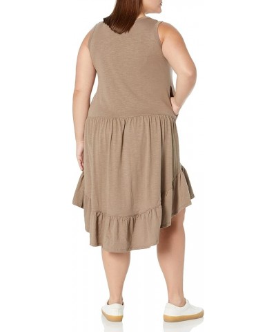 Women's Plus Size Dress Evie Ruff PLN Mocca $11.29 Others