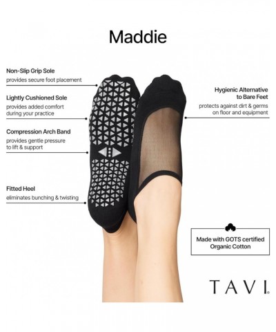 TAVI Women’s Maddie Grip Socks - Non-Slip Pilates Socks with Grips for Women, Yoga Socks, Barre Socks Follow Your Heart $9.43...