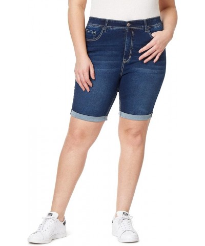 Women's 360 Sculpt Stretch Bermuda Shorts Plus Size Kitts $9.53 Shorts