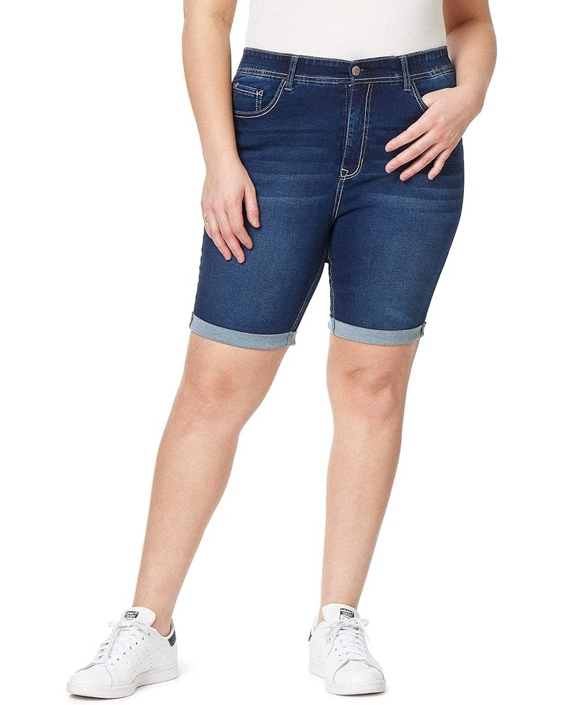 Women's 360 Sculpt Stretch Bermuda Shorts Plus Size Kitts $9.53 Shorts