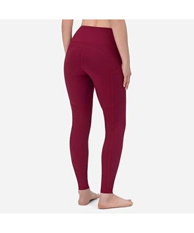 High Waisted Yoga Leggings, Workout Running Activewear Tummy Control Leggings for Women - Capri & Full Length Pants 28" insea...