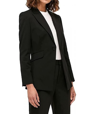 Women's 2 Piece Double Breasted Suit Set Business Fashion Blazer and Pants Red $34.40 Suits