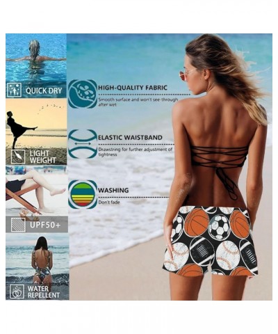 Women's Board Shorts Floral Beach Swim Shorts Swim Trunks Multi14 $12.25 Swimsuits