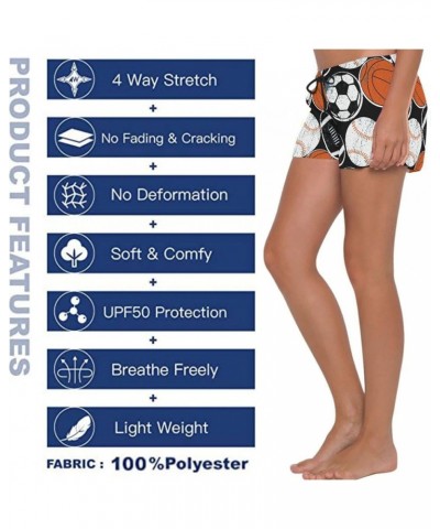 Women's Board Shorts Floral Beach Swim Shorts Swim Trunks Multi14 $12.25 Swimsuits