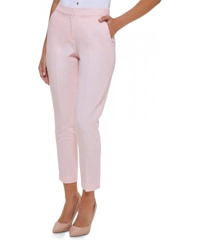 Sloane Work, Mid-Rise Elastic Waist Dress Pants for Women Ballerina Pink $15.50 Shoes