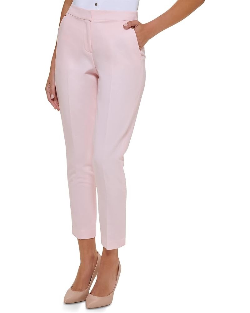 Sloane Work, Mid-Rise Elastic Waist Dress Pants for Women Ballerina Pink $15.50 Shoes