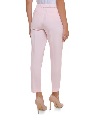 Sloane Work, Mid-Rise Elastic Waist Dress Pants for Women Ballerina Pink $15.50 Shoes