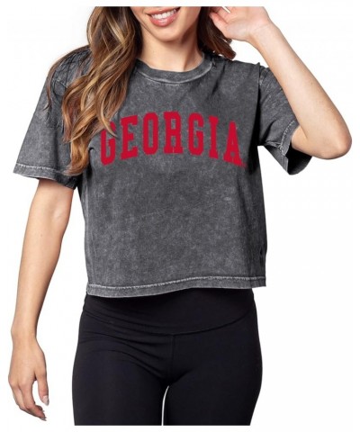 Women's Short 'N Sweet Tee Georgia Bulldogs Large Graphite $9.69 T-Shirts