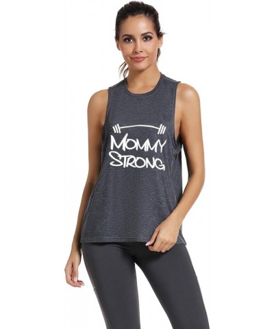 Tank Tops for Women-Womens Funny Saying Fitness Workout Racerback Tank Tops Sleeveless Shirts H1194grey-muscle Tank $12.87 Ac...